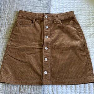 Hollister Size 7 Corduroy Skirt